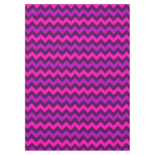 Niedliche Lila rosa Chevrons Tabletten Tischdecke