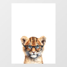 Niedliche Lion Cub Tragebrille