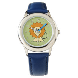 Niedliche Lion-Kinderuhren Armbanduhr