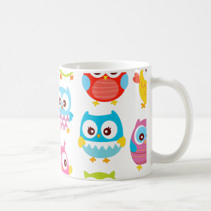 Niedliche Litte Eulen Kaffeetasse