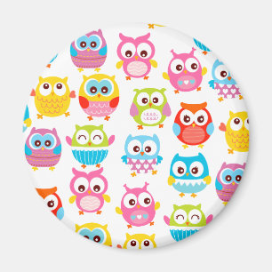 Niedliche Litte Eulen Magnet
