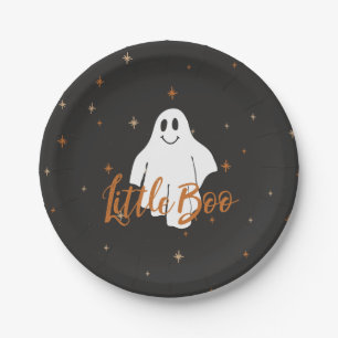 Niedliche Little Boo Halloween Baby Shooting Paper Pappteller