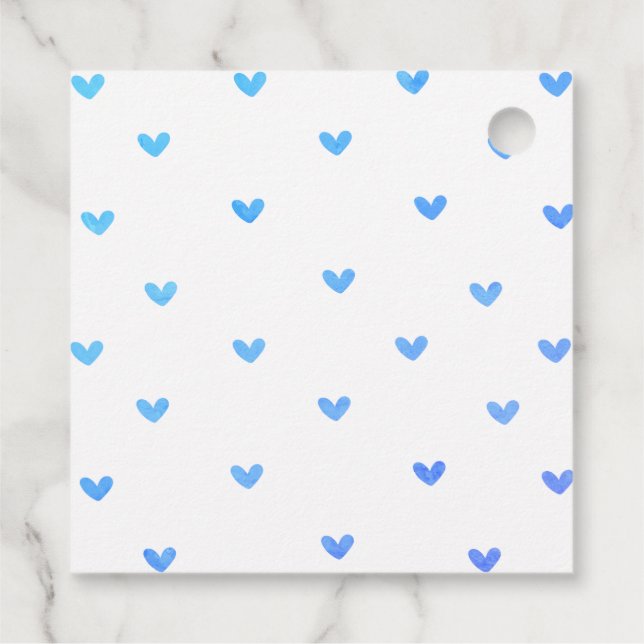 Niedliche LKW-Valentinstag Geschenkanhänger (Rückseite)