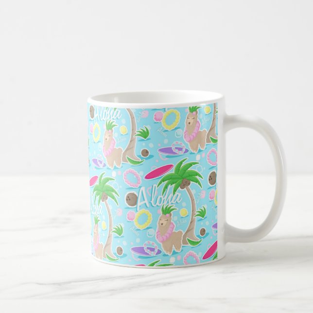 Niedliche Llama-Tasse Kaffeetasse (Rechts)