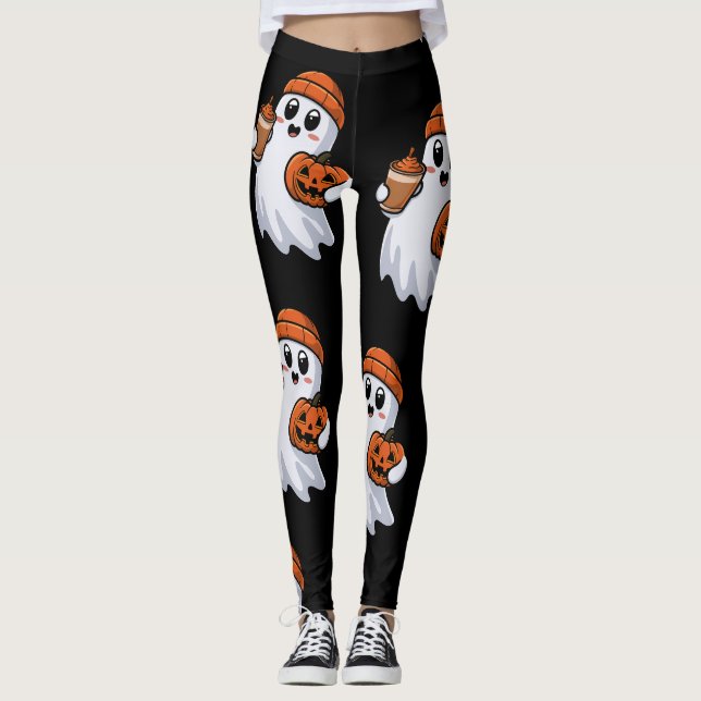 Niedliche Löffel Leggings (Vorderseite)
