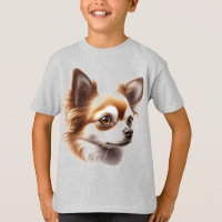 Niedliche Long Hair Chihuahua Welpe Tasse