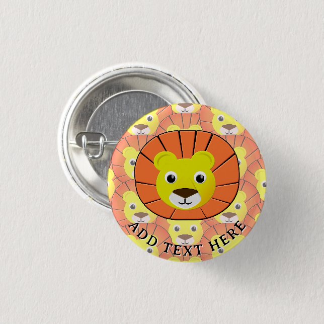 Niedliche Lötwand über das gesamte Druckmuster Button (Vorne & Hinten)