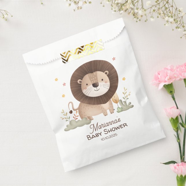 Niedliche Löwendusche Aufregung Geschenktütchen (Versiegelt)