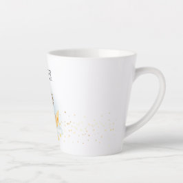 Niedliche Löwenfischerei auf dem Mond Milchtasse