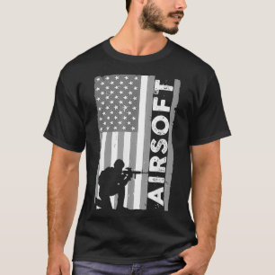 Niedliche Luftkunst für Männer Frauen Kind Airsoft T-Shirt