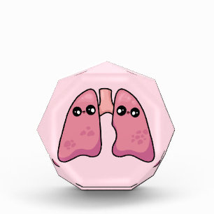 Niedliche Lungen - Humanbiologie Fotoblock