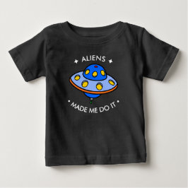 Niedliche lustige Außerirdische UFO | Baby T-shirt