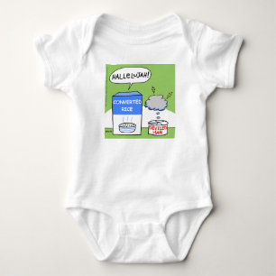 Niedliche lustige Baby-Kleidung für christliche Baby Strampler