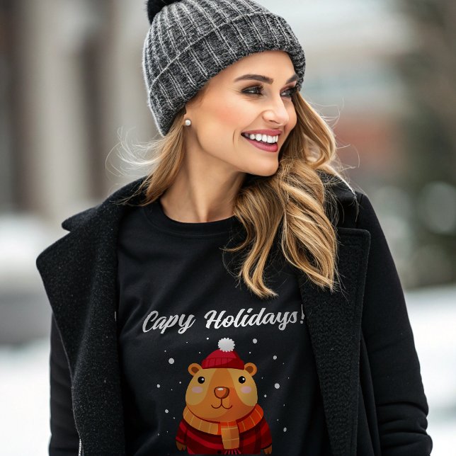 Niedliche lustige Capybara T-Shirt (Von Creator hochgeladen)