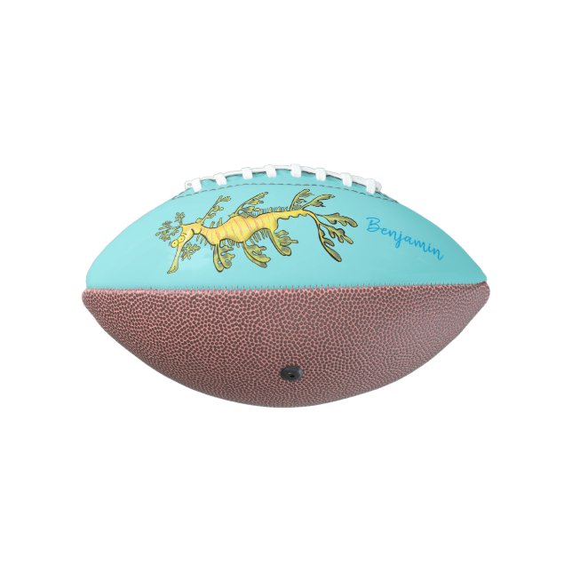 Niedliche, lustige Cartoon-Illustration eines Seed Football (Gedreht 270)