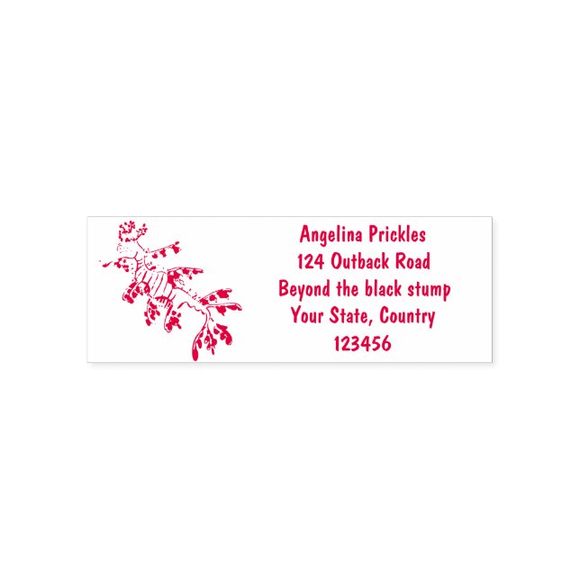 Niedliche, lustige Cartoon-Illustration eines Seed Permastempel (Design)