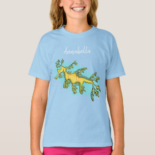 Niedliche, lustige Cartoon-Illustration eines Seed T-Shirt