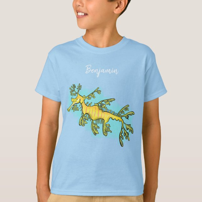 Niedliche, lustige Cartoon-Illustration eines Seed T-Shirt (Vorderseite)