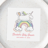 Niedliche lustige Cartoon Regenbogendusche