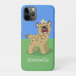 Niedliche lustige Hyäne lacht Cartoon Illustration Case-Mate iPhone Hülle