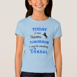 Niedliche lustige i-LiebeUnicorns T-Shirt