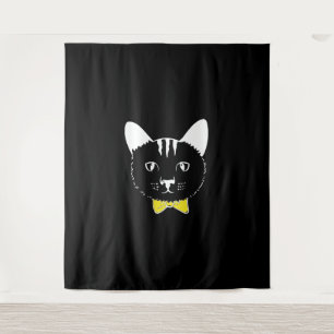 Niedliche lustige Katze Wandteppich