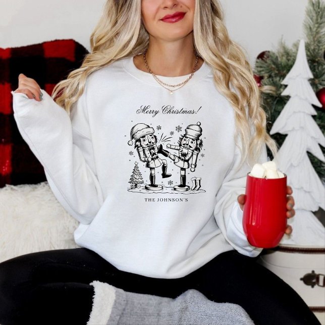 Niedliche lustige Nussknacker Weihnachten personal Sweatshirt (Von Creator hochgeladen)