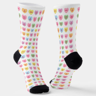 Niedliche, lustige, persönliche Konversationsmuste Socken