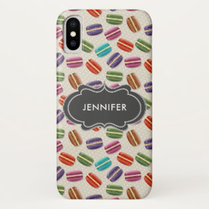 Niedliche Macarons-Muster mit Polka-Punkten Case-Mate iPhone Hülle