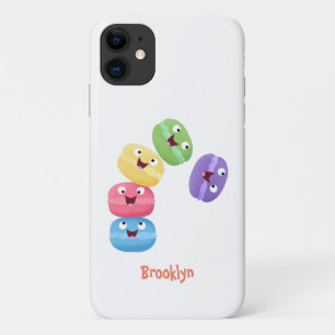 Niedliche Macaros Cartoon Illustration Case-Mate iPhone Hülle