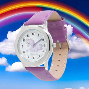 niedliche Mädchen geben Namen unicorage Fantasy W Armbanduhr