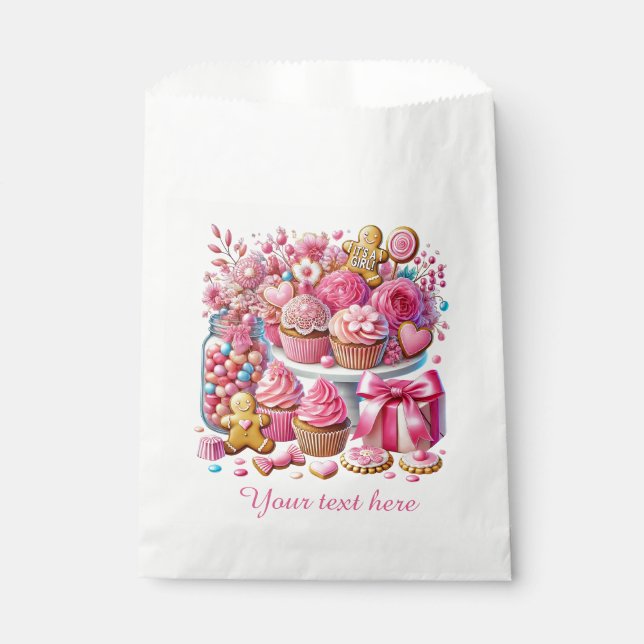 Niedliche Mädels Geschenktütchen (Vorderseite)