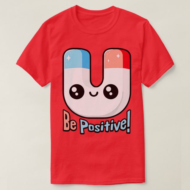 Niedliche Magnet Pun T-Shirt (Design vorne)