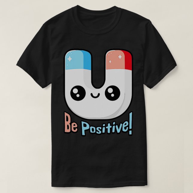 Niedliche Magnet Pun T-Shirt (Design vorne)