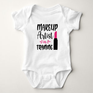 Niedliche Make-up-Künstlerin Baby Strampler