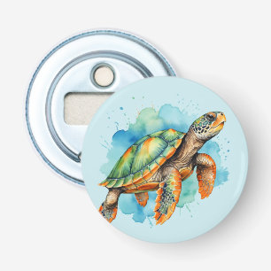 Niedliche Malerschildkröte Flaschenöffner