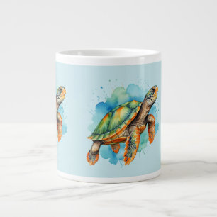 Niedliche Malerschildkröte Jumbo-Tasse