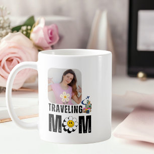Niedliche Mama, Flugzeuggehäuse, kundenspezifische Kaffeetasse