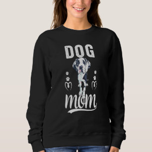 Niedliche Mama "Great Dane Hund" Sweatshirt