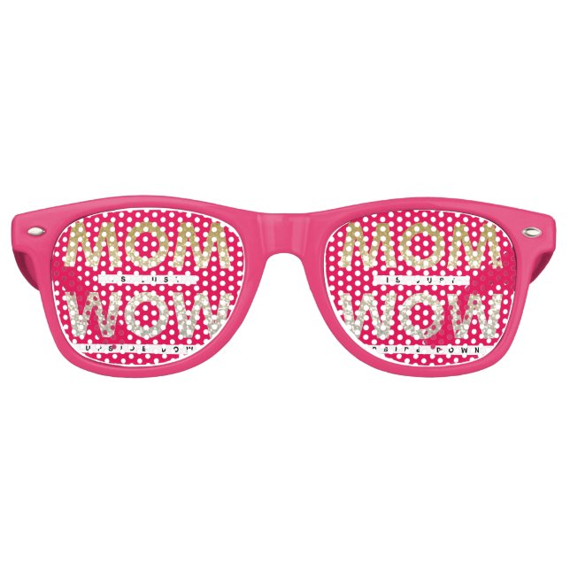 Niedliche Mama ist nur, was auf dem Kopf steht Sonnenbrille (Vorderseite)