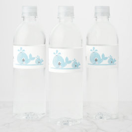 Niedliche Mama Whale Baby Whale Baby Dusche