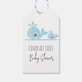 Niedliche Mama Whale Baby Whale Baby Dusche Geschenkanhänger