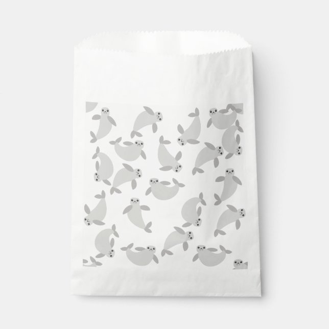 niedliche Manatees Geschenktütchen (Vorderseite)