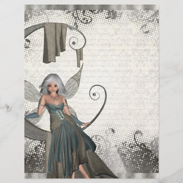 Niedliche Manga-Fee (Vorderseite)