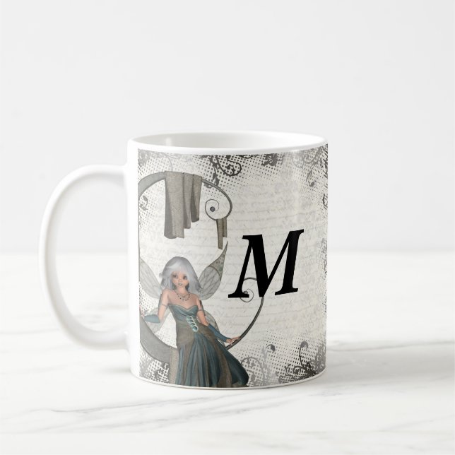 Niedliche Manga-Fee Kaffeetasse (Links)