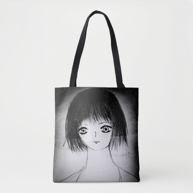 niedliche Manga yaei Girl Tasche (Vorderseite)