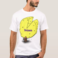 Niedliche Maus mit Cartoon-Abbildung