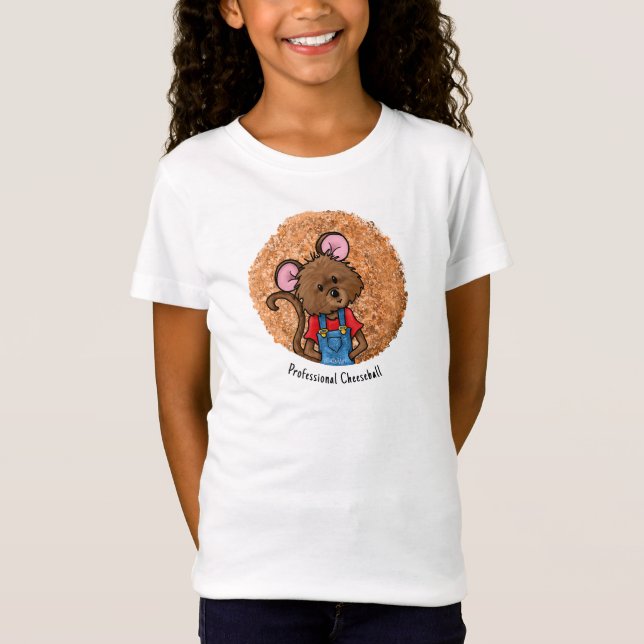Niedliche Maus und T - Shirt (Vorderseite)