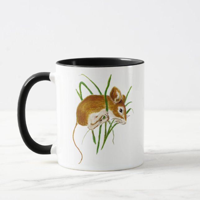 Niedliche Mäuse, Wasserfarbe Tierart der Maus Tasse (Links)