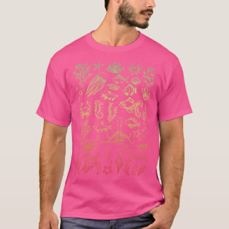 Niedliche Meereskreaturen Streetwear T-Shirt